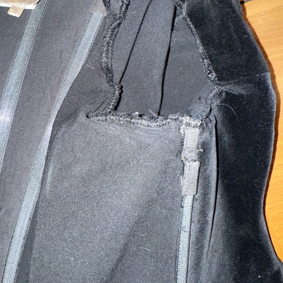 Vivienne Westwood Corset Black Velvet Long sleeves size 14 UK Medium US - Picture 11 of 14